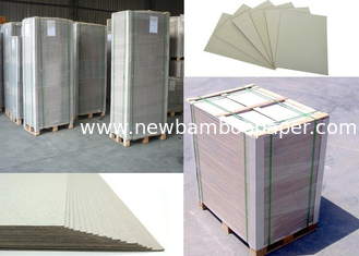China Anti-Curl Pressed Matte Gray Paperboard 787x1092mm for furniture used supplier