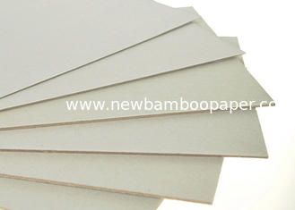 China Anti-Curl Double Side Grey Hard Board Paper for furniture / book cover supplier