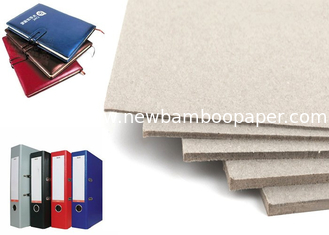 China Arch File / Notebook Cover Anti-Curl grade A Grey Book Binding Board Paper Sheet supplier